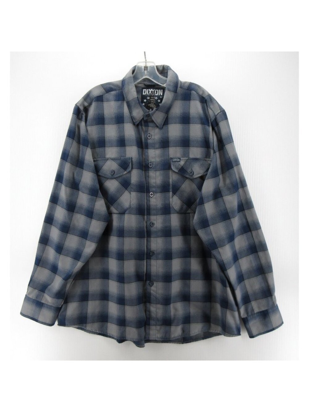 Dixxon Flannel Shirt XXL Mighty Mo Shadow Plaid D-Tech Performance